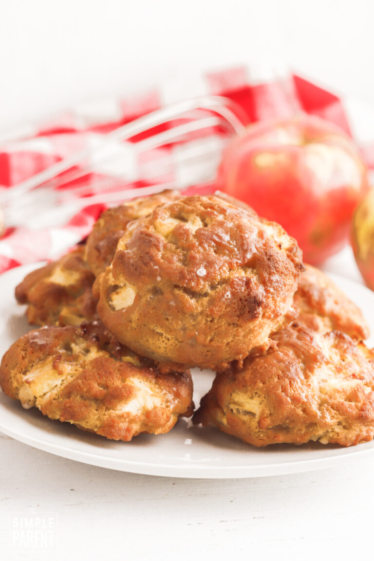 Warm Homemade Air Fryer Apple Fritters in Minutes!