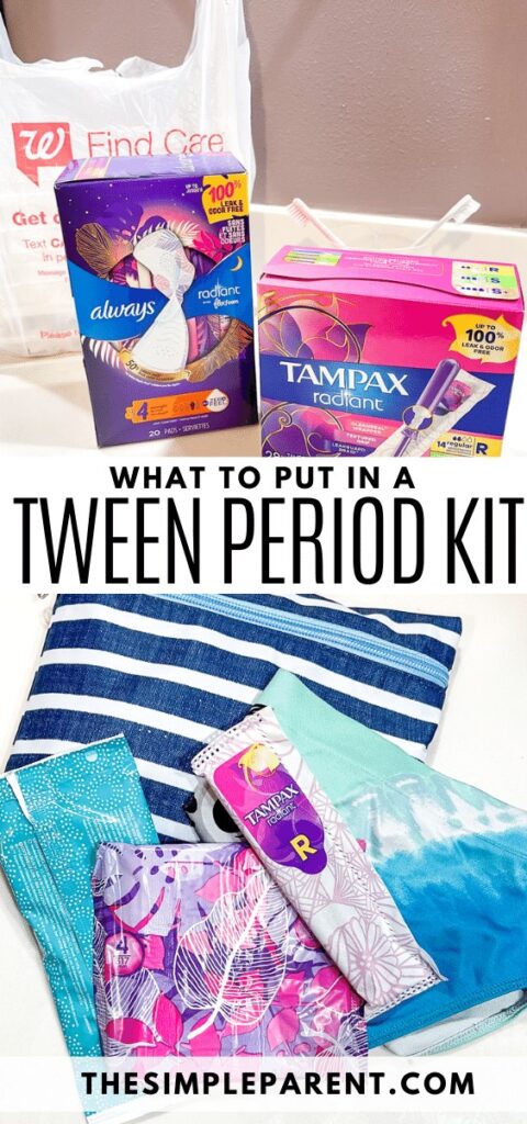 DIY Tween Period Kit