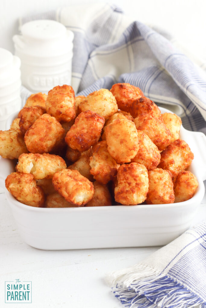 Bowl of air fryer tater tots