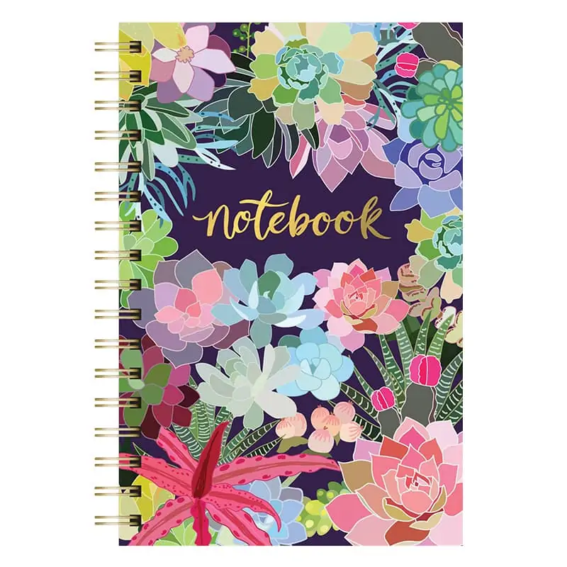 Floral spiral notebook from FranklinPlanner