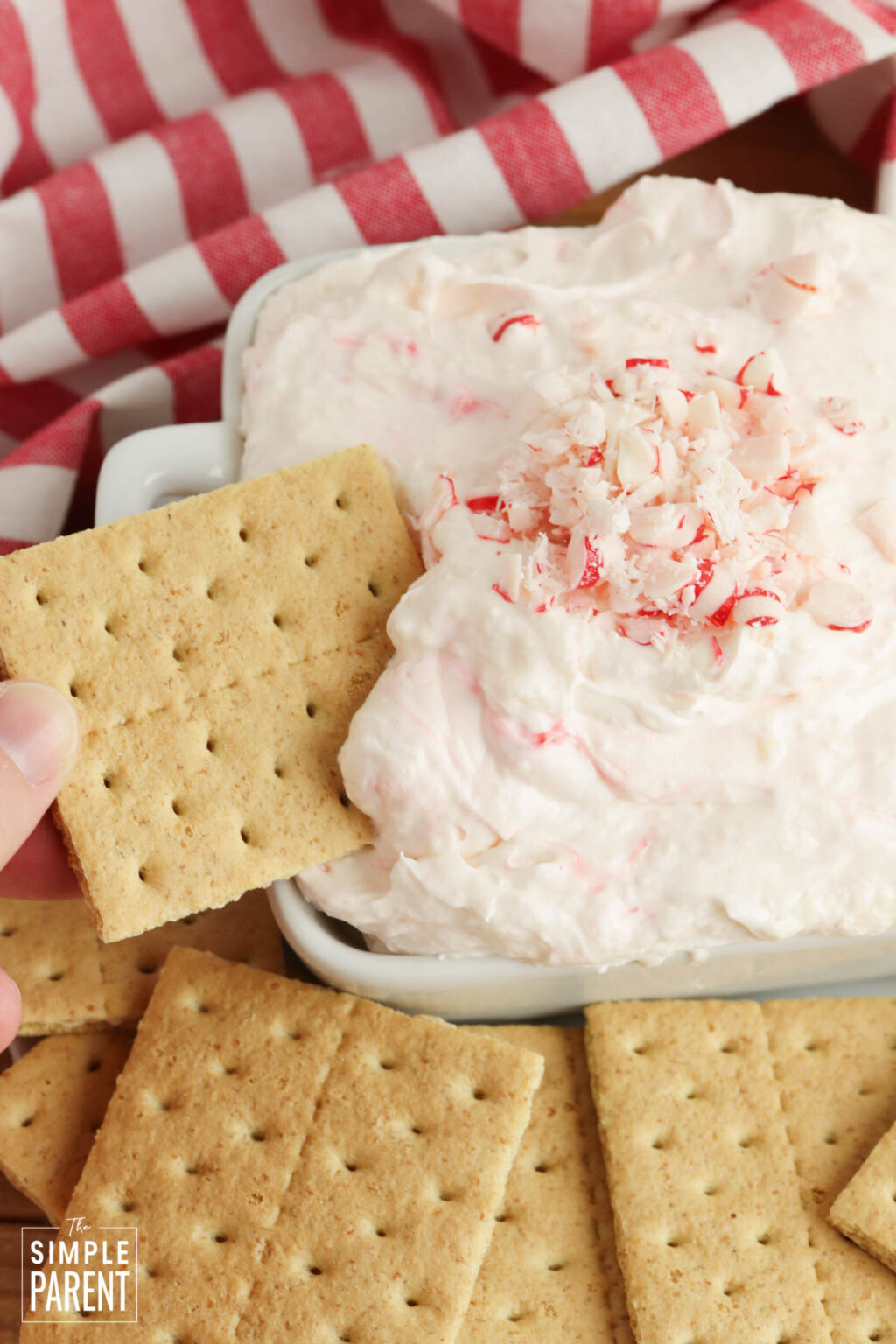 Peppermint Dip Easy Dessert Dip in 5 Minutes!