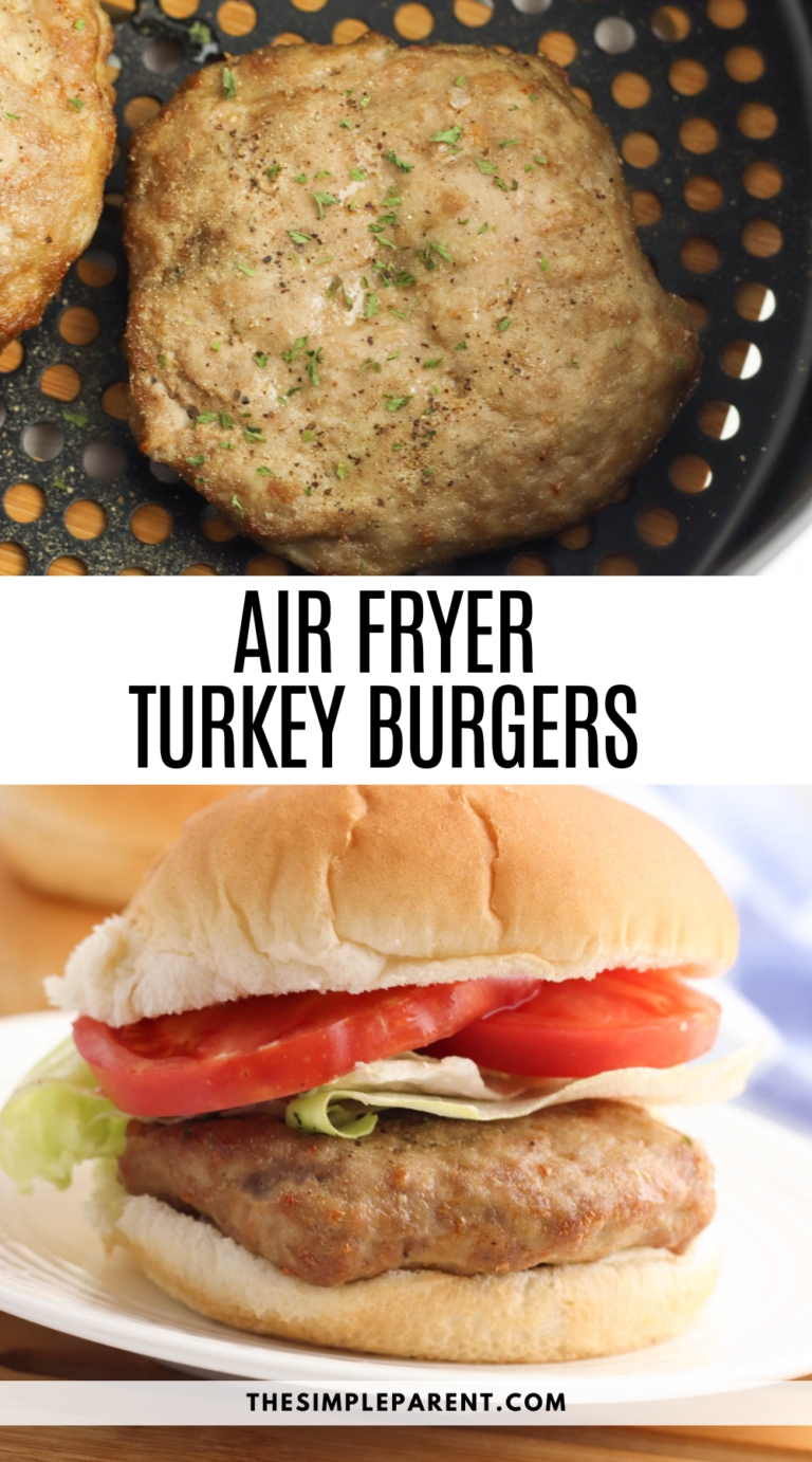 Air Fryer Turkey Burgers Are Quick & Easy!