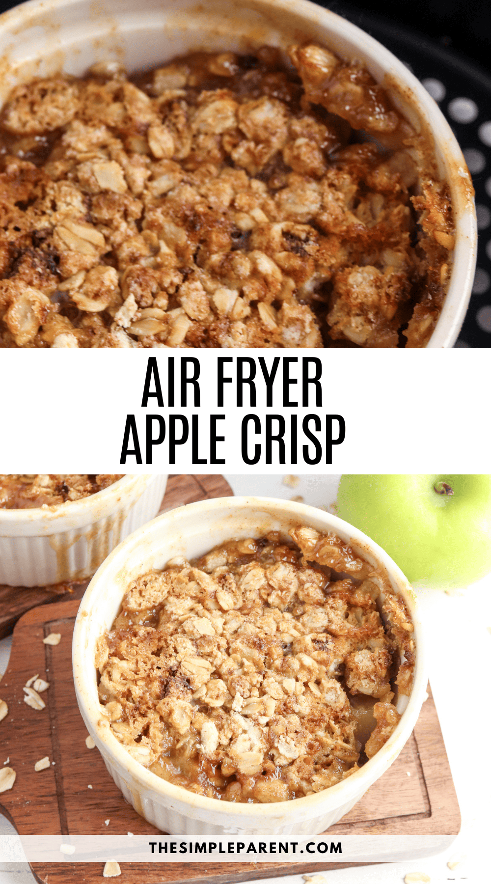 Air Fryer Apple Crisp