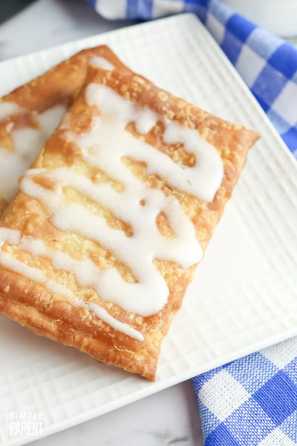 Frozen Toaster Strudel Baked in the Air Fryer