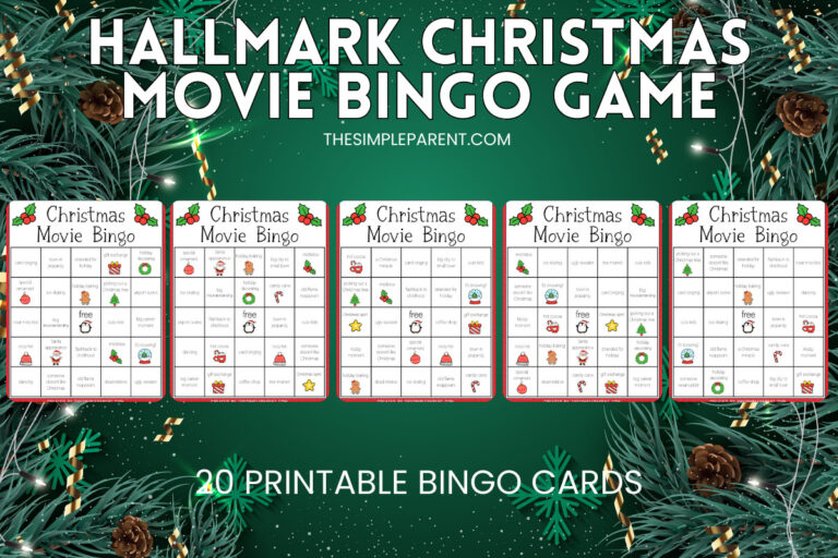 Hallmark Movie Bingo (Free Printable Cards!)