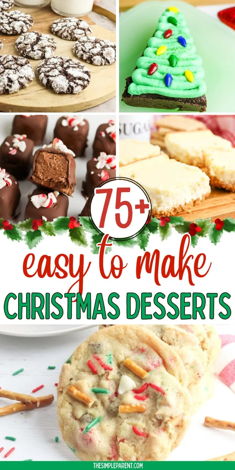 Over 75 Easy Christmas Dessert Recipes