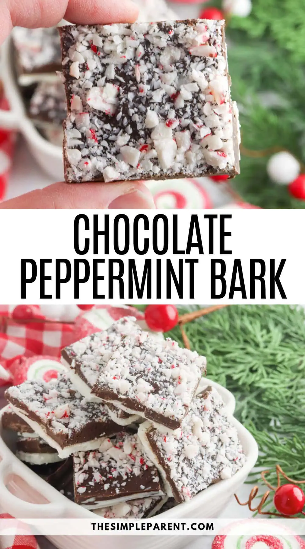 Chocolate Peppermint Bark Recipe