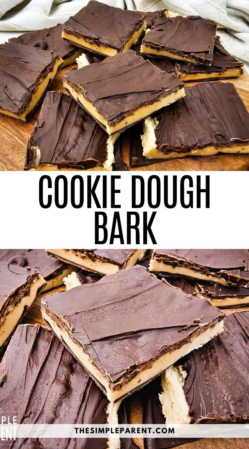 Cookie Dough Bark Recipe