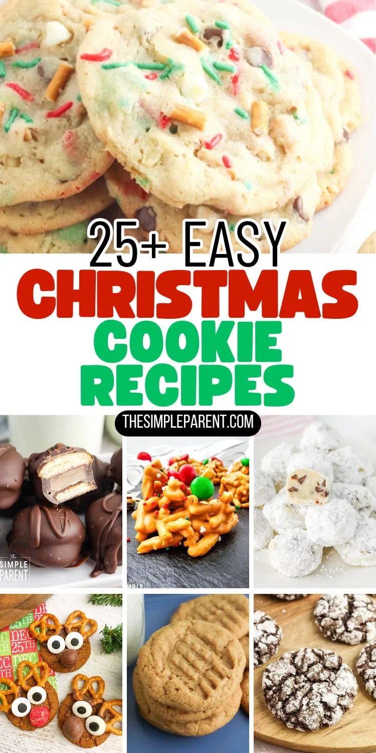 25+ Easy Christmas Cookie Recipes