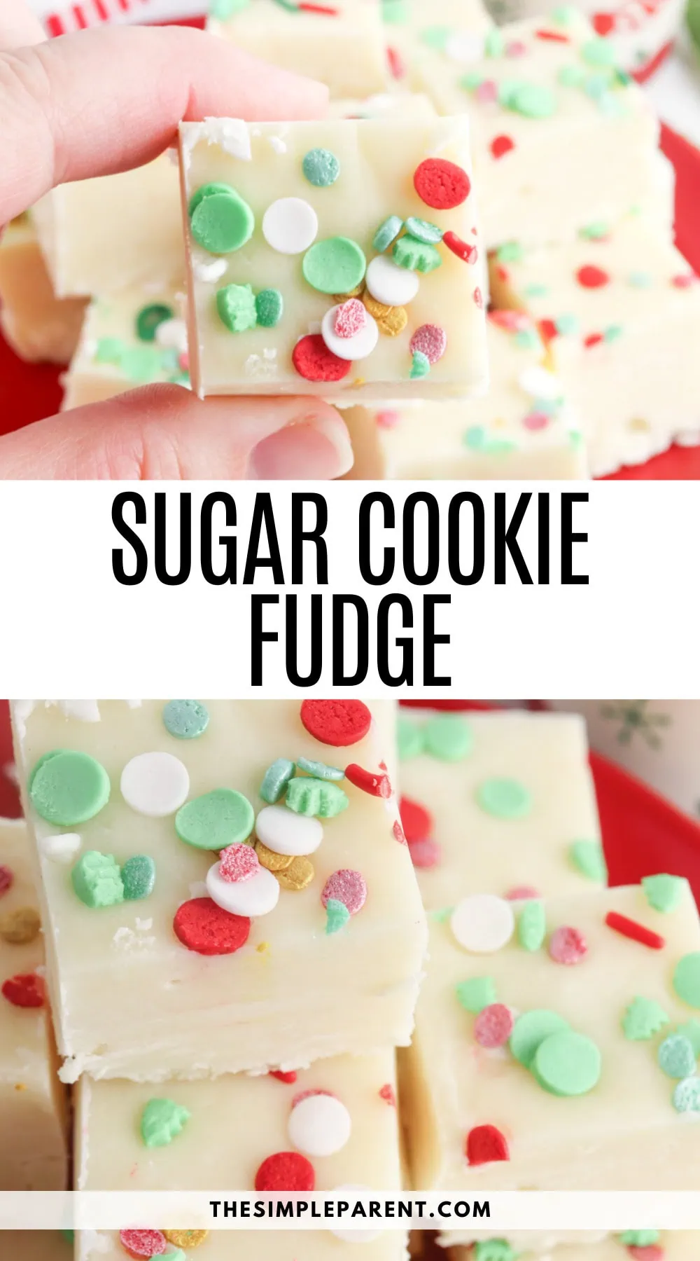 Sugar Cookie Fudge Recipe