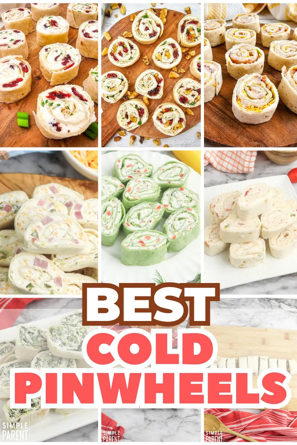 Best Recipes for Cold Pinwheels Appetizers