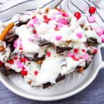 Chocolate Valentines Bark Candy Recipe