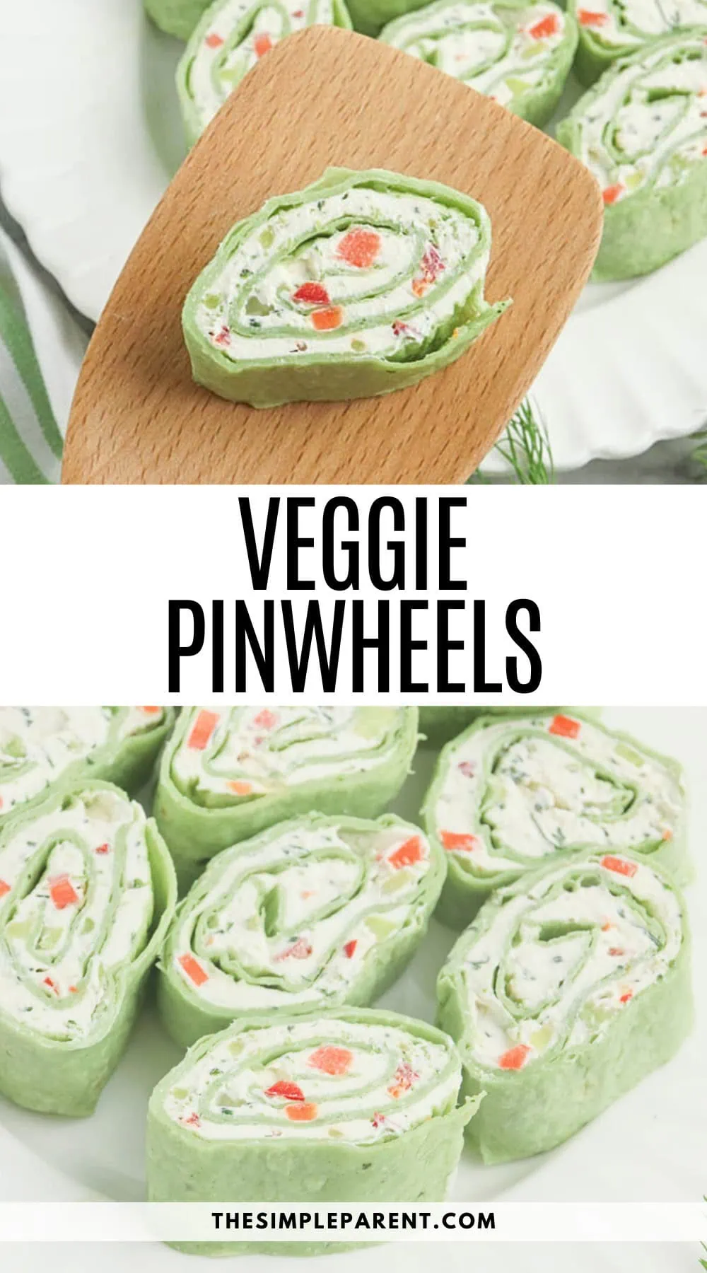 Veggie Pinwheels Recipe