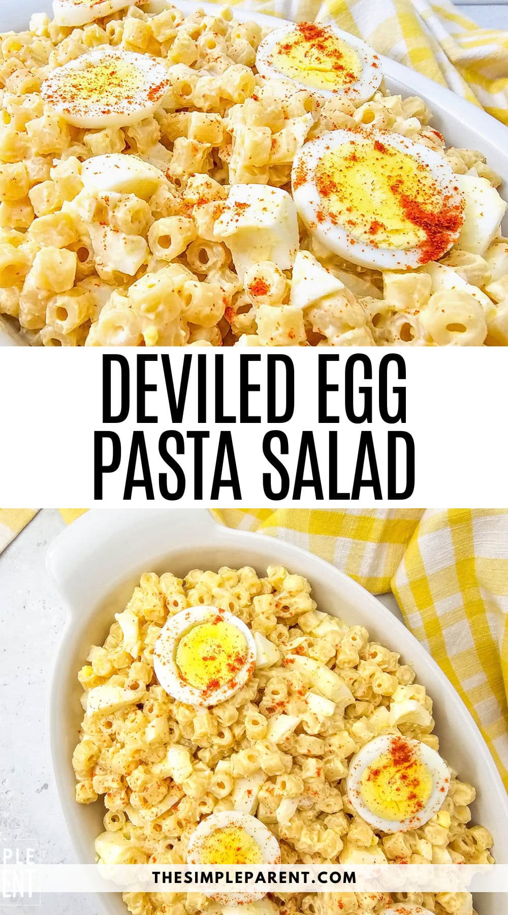 Devil Egg Macaroni Salad Recipe