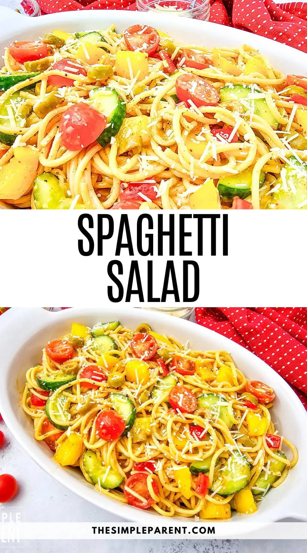 Cold Spaghetti Salad Recipe