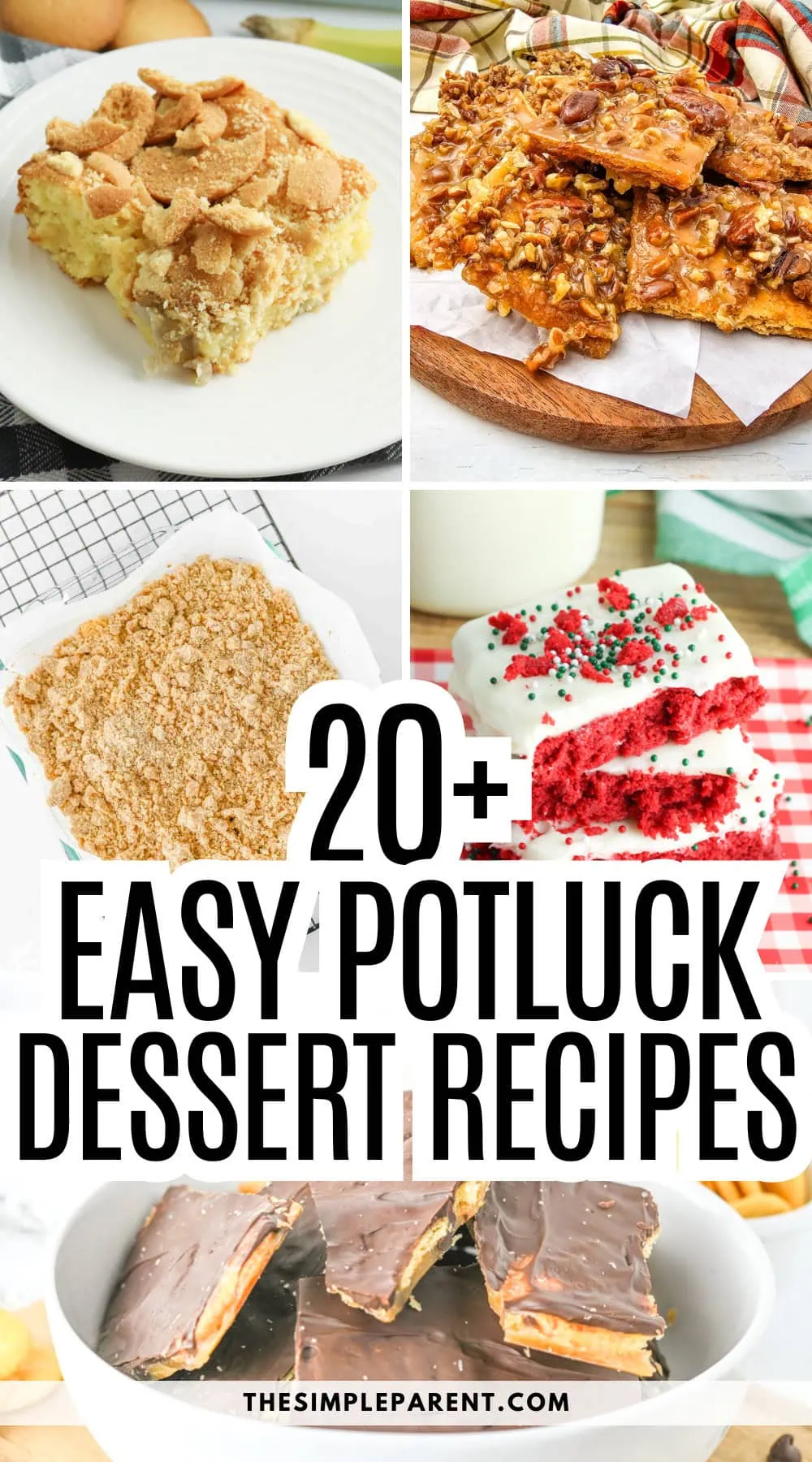 Over 20 easy Potluck Desserts Recipes